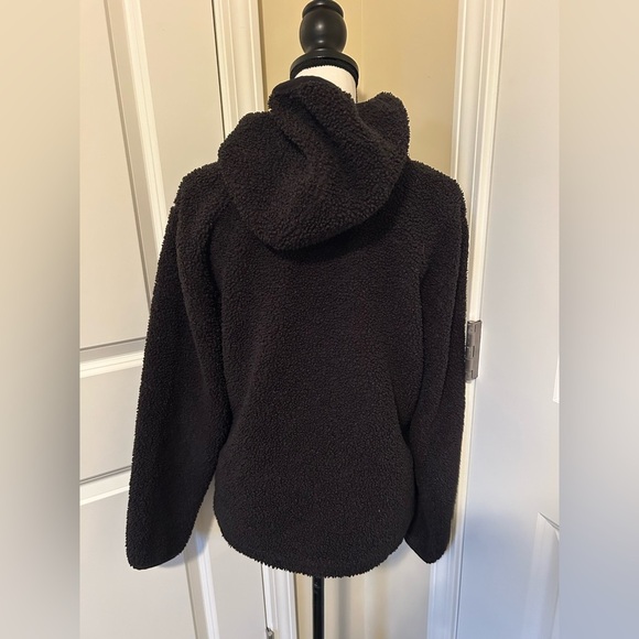 Carhartt Black Hooded woman’s Teddy jacket with hood - Picture 3 of 4